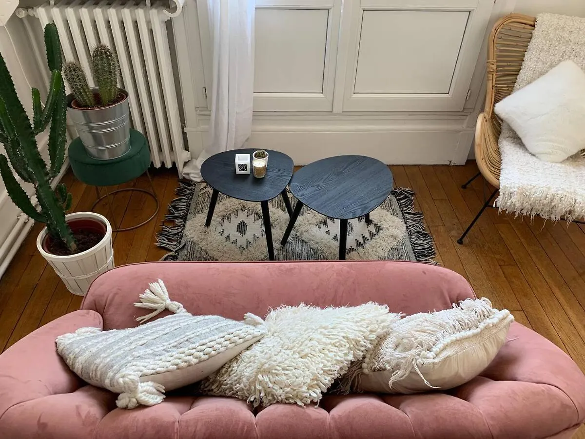 Apartmán Le Nid Parisien - Chic - Vue Tour Eiffel Paříž
